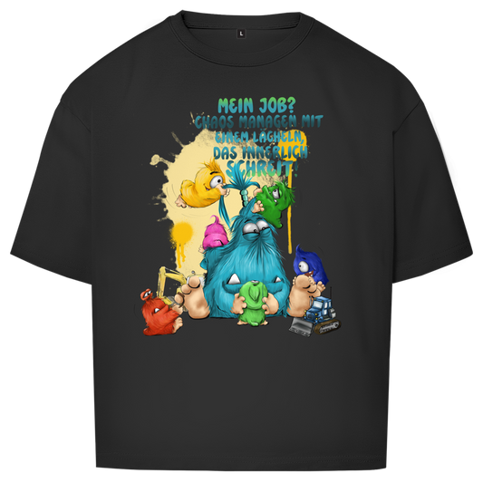 Oversize T-Shirt Mein Job?  Hals managen mit einem Lächeln, das innerlich…