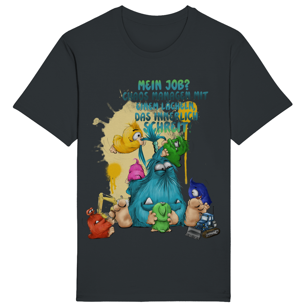 ST/ST Rocker T-Shirt Mein Job?  Hals managen mit einem Lächeln, das innerlich…