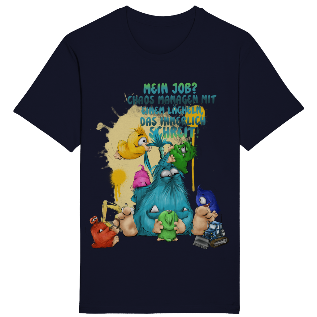 ST/ST Rocker T-Shirt Mein Job?  Hals managen mit einem Lächeln, das innerlich…