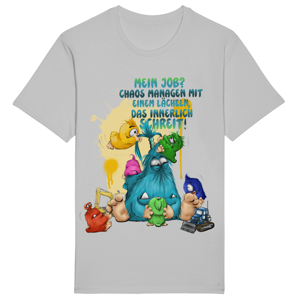 ST/ST Rocker T-Shirt Mein Job?  Hals managen mit einem Lächeln, das innerlich…