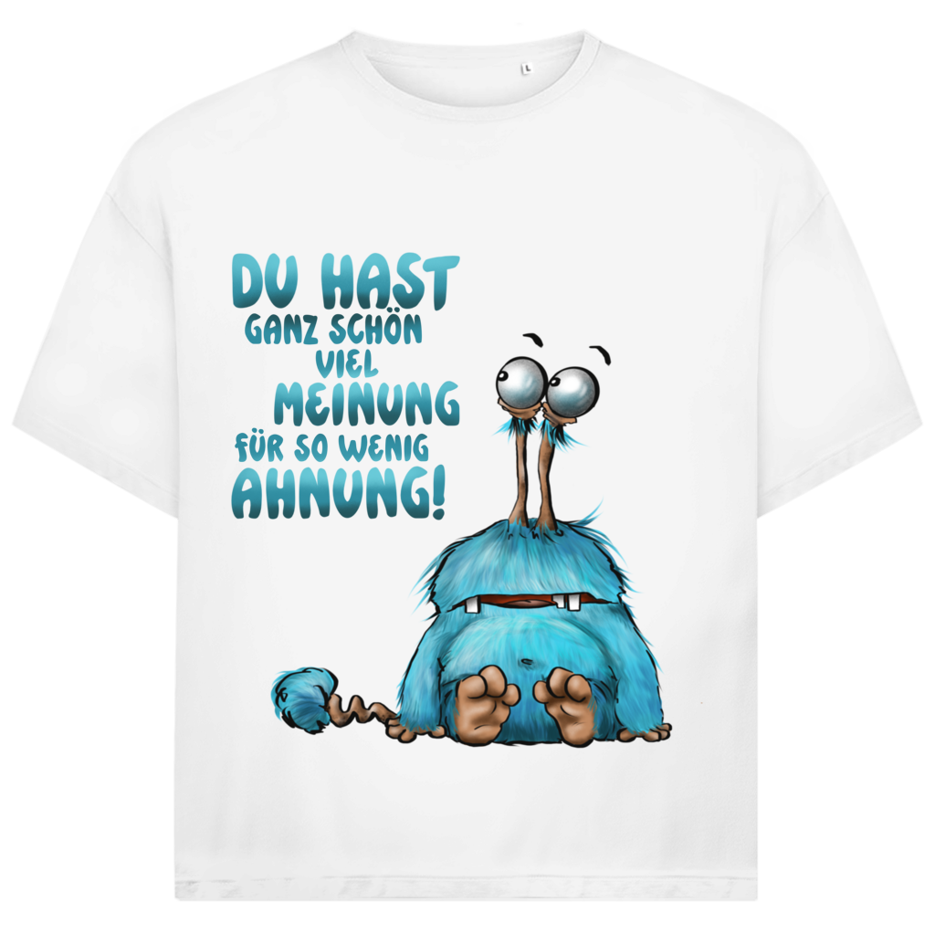 Jack and Jones Oversize T-Shirt Du hast ganz schön viel Meinung für so wenig Ahnung!