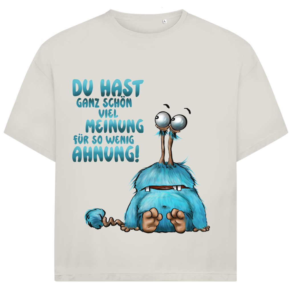 Jack and Jones Oversize T-Shirt Du hast ganz schön viel Meinung für so wenig Ahnung!