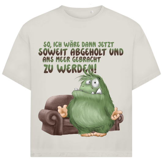 Jack and Jones Oversize T-Shirt So, ich wäre dann jetzt soweit abgeholt und an Meer gebracht