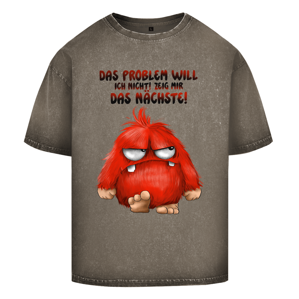 Oversize Washed T-Shirt Das Problem will ich nicht! Zeig mir das nächste!