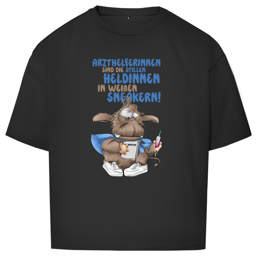 Oversize T-Shirt Arzthelferinnen sind die stillen Heldinnen in weißen …