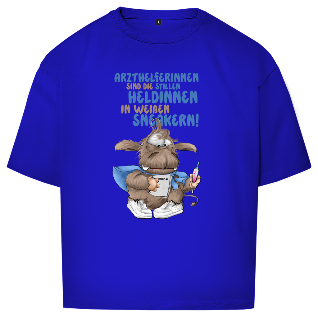 Oversize T-Shirt Arzthelferinnen sind die stillen Heldinnen in weißen …