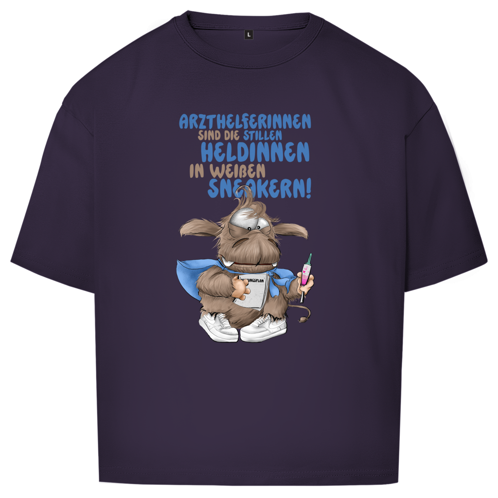 Oversize T-Shirt Arzthelferinnen sind die stillen Heldinnen in weißen …
