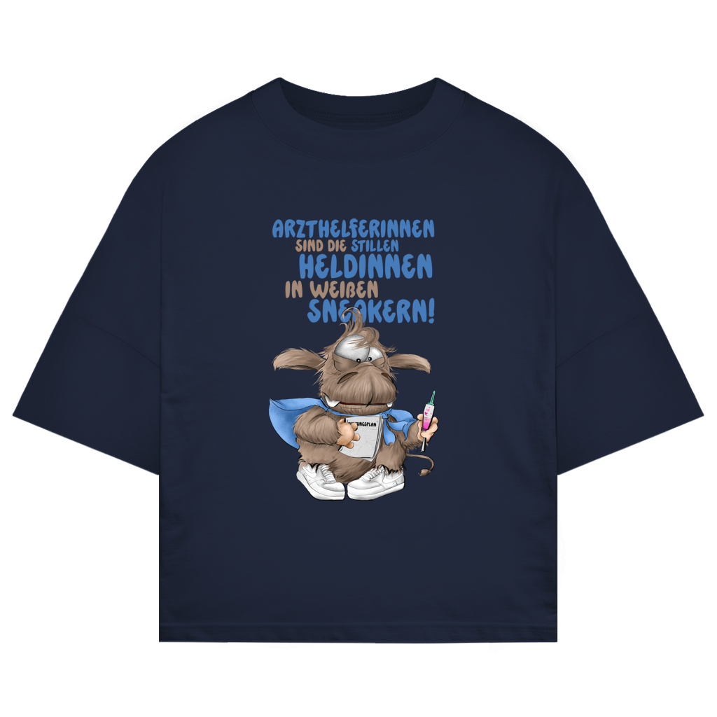 ST/ST Oversize T-Shirt Arzthelferinnen sind die stillen Heldinnen in weißen …