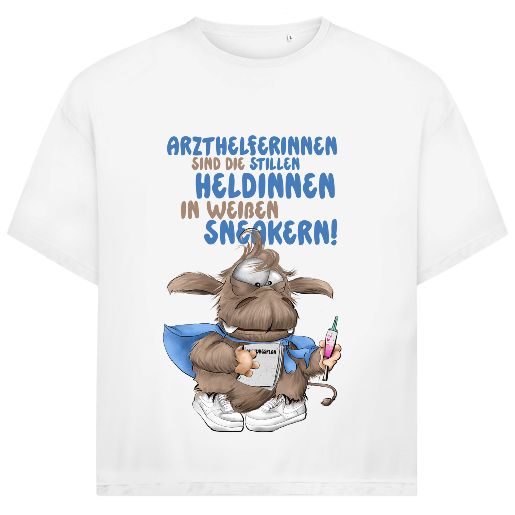 Jack and Jones Oversize T-Shirt Arzthelferinnen sind die stillen Heldinnen in weißen …