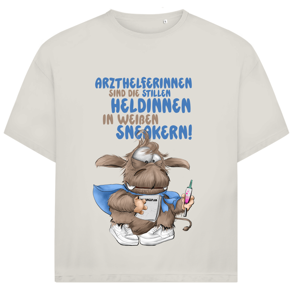 Jack and Jones Oversize T-Shirt Arzthelferinnen sind die stillen Heldinnen in weißen …