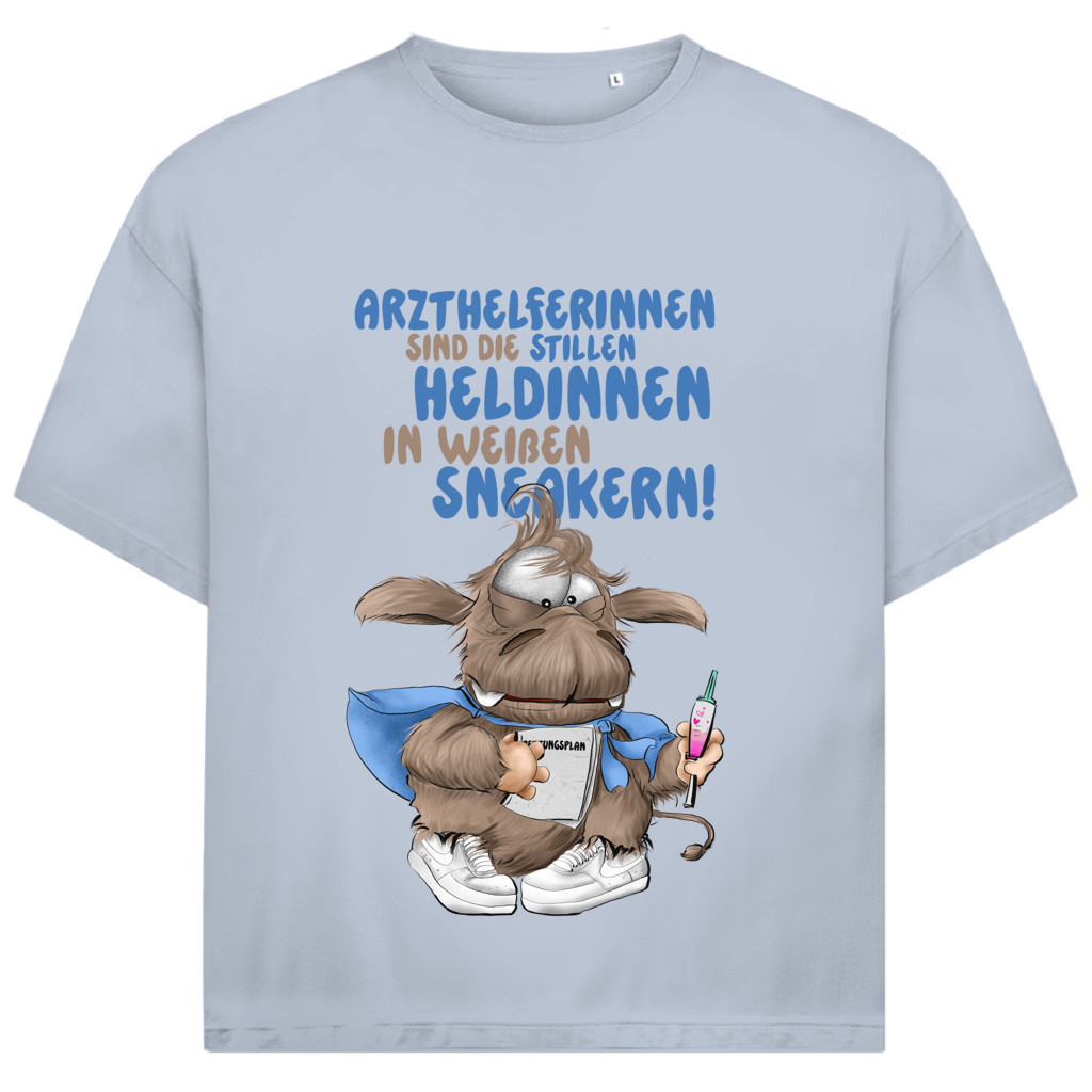 Jack and Jones Oversize T-Shirt Arzthelferinnen sind die stillen Heldinnen in weißen …