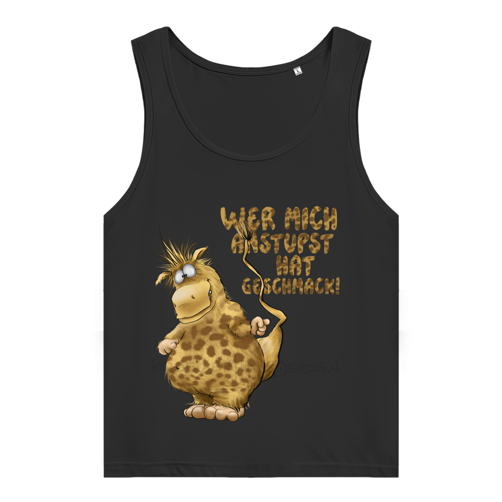 Damen Premium Organic Tank Top Wer mich anstupst hat Geschmack!