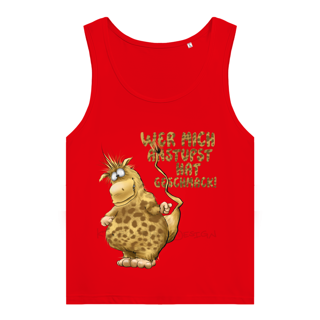 Damen Premium Organic Tank Top Wer mich anstupst hat Geschmack!