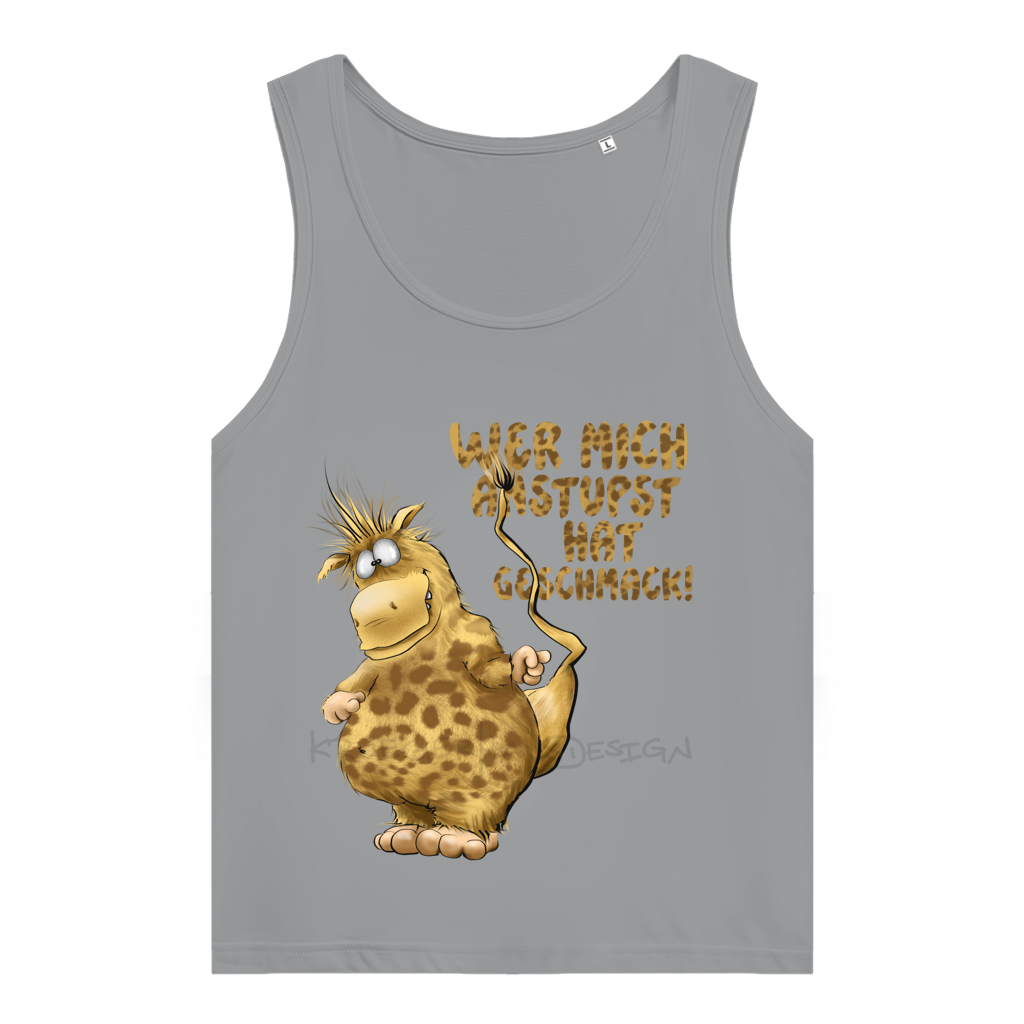 Damen Premium Organic Tank Top Wer mich anstupst hat Geschmack!