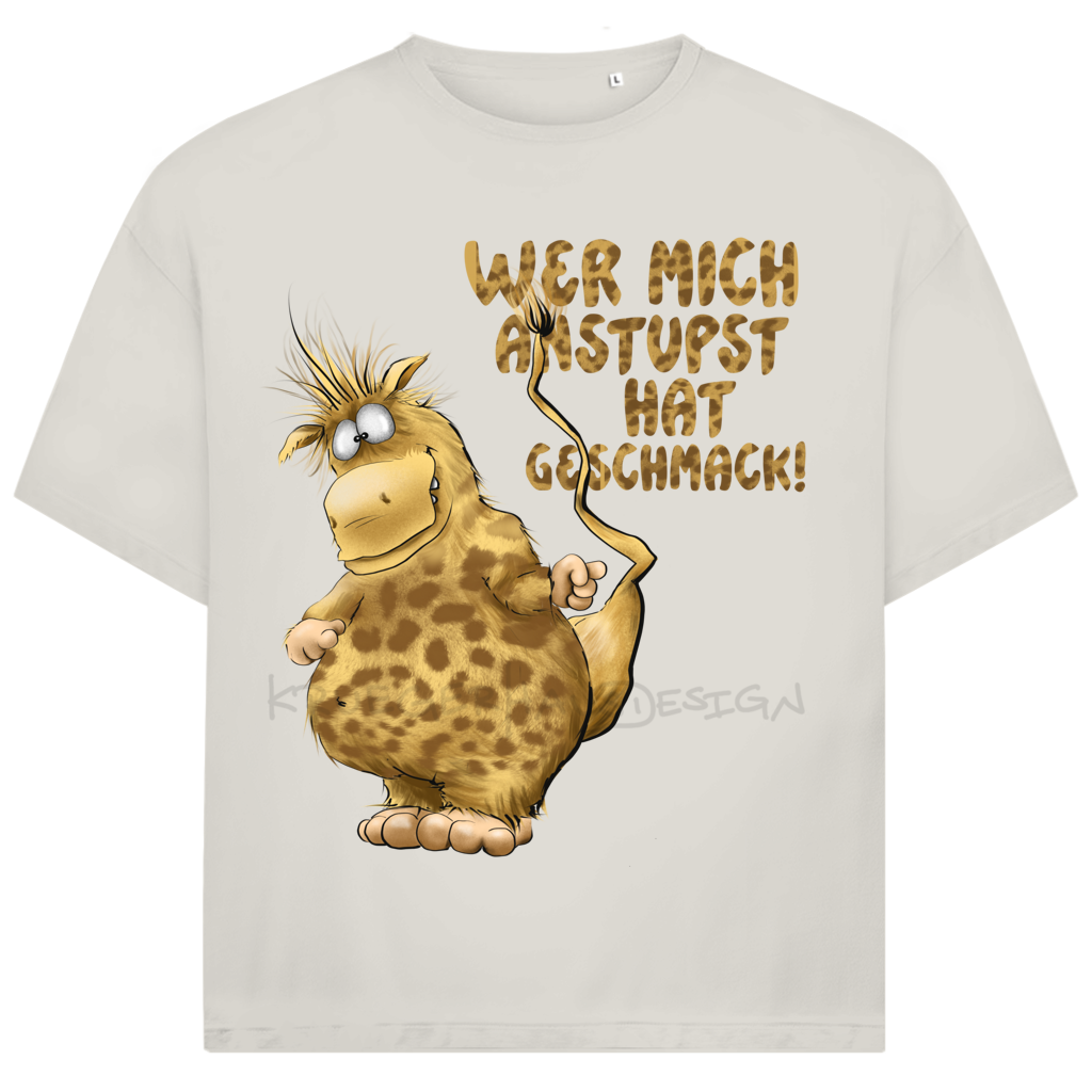 Jack and Jones Oversize T-Shirt Wer mich anstupst hat Geschmack!