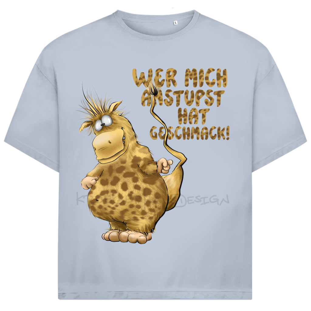 Jack and Jones Oversize T-Shirt Wer mich anstupst hat Geschmack!