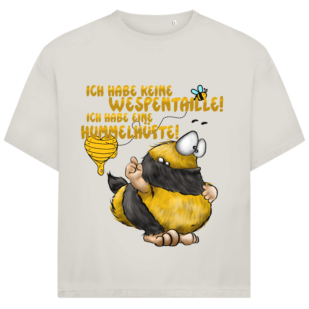 Jack and Jones Oversize T-Shirt Ich habe keine Wespentaille! Ich habe eine Hummelhüfte!
