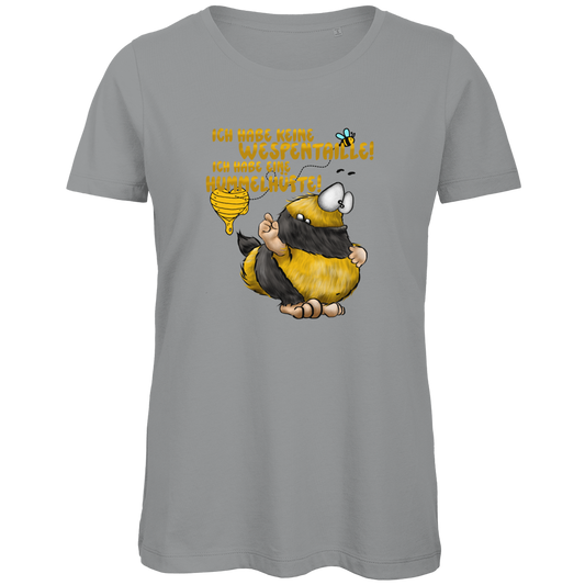 Damen Premium Bio T-Shirt Ich habe keine Wespentaille! Ich habe eine Hummelhüfte!