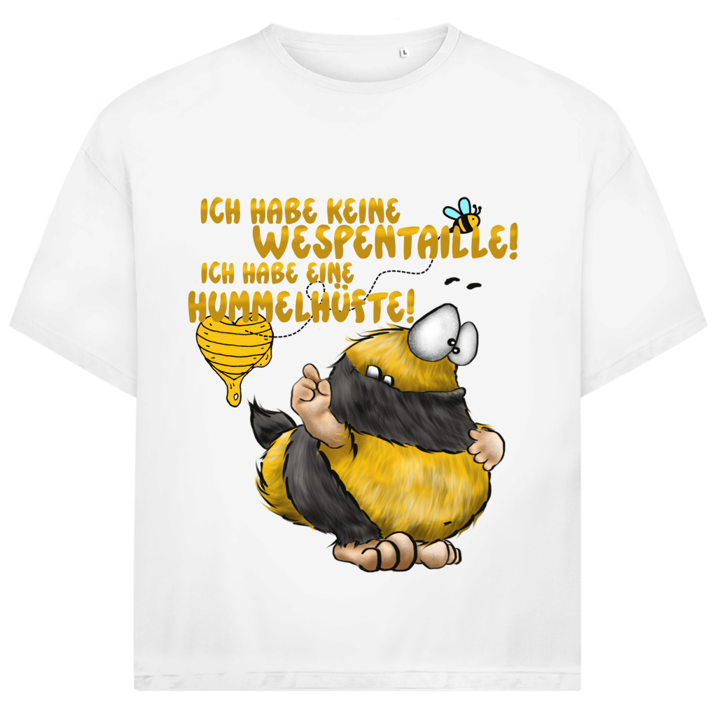 Jack and Jones Oversize T-Shirt Ich habe keine Wespentaille! Ich habe eine Hummelhüfte!