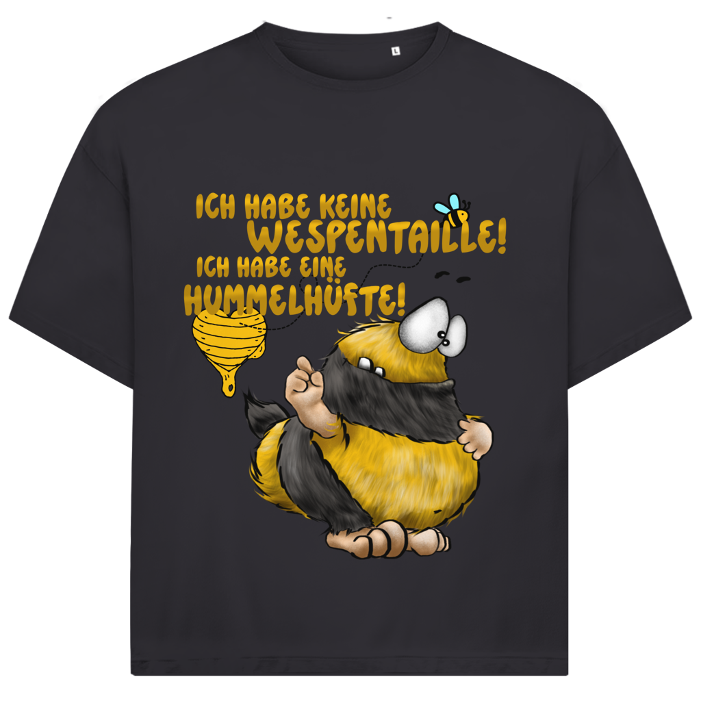 Jack and Jones Oversize T-Shirt Ich habe keine Wespentaille! Ich habe eine Hummelhüfte!