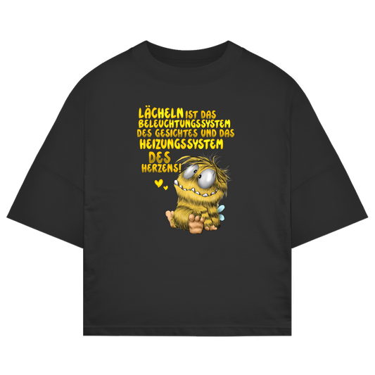 ST/ST Oversize T-Shirt Lächeln ist das Beleuchtungssystem des Gesichtes und das...