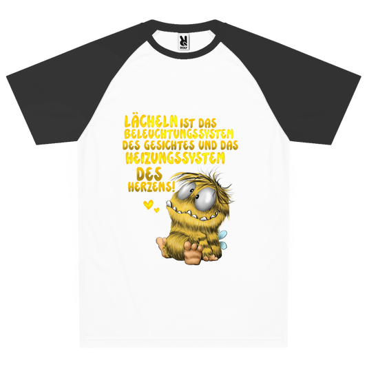 Team Trikot Lächeln ist das Beleuchtungssystem des Gesichtes und das...
