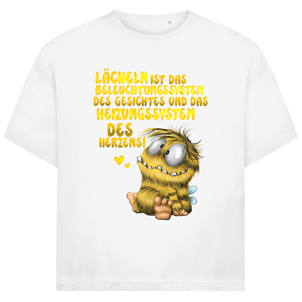 Jack and Jones Oversize T-Shirt Lächeln ist das Beleuchtungssystem des Gesichtes und das...