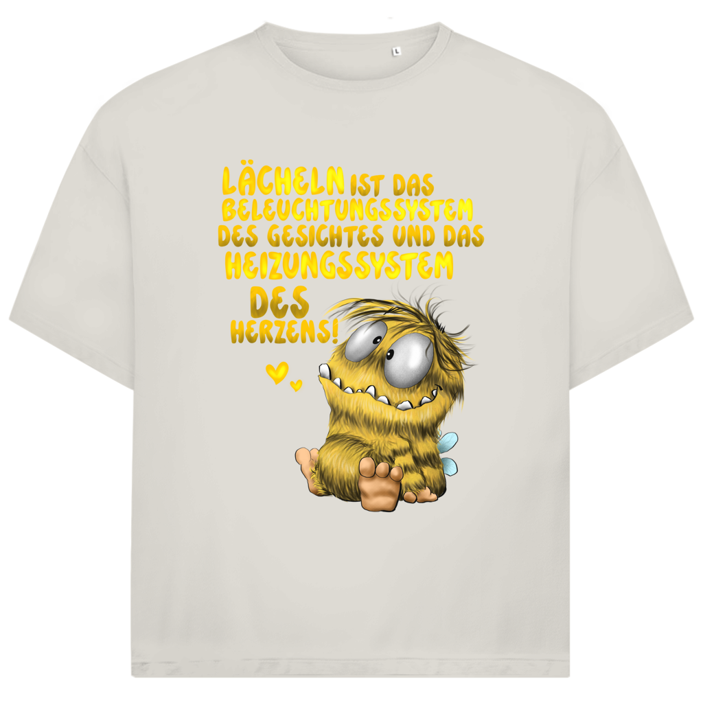 Jack and Jones Oversize T-Shirt Lächeln ist das Beleuchtungssystem des Gesichtes und das...