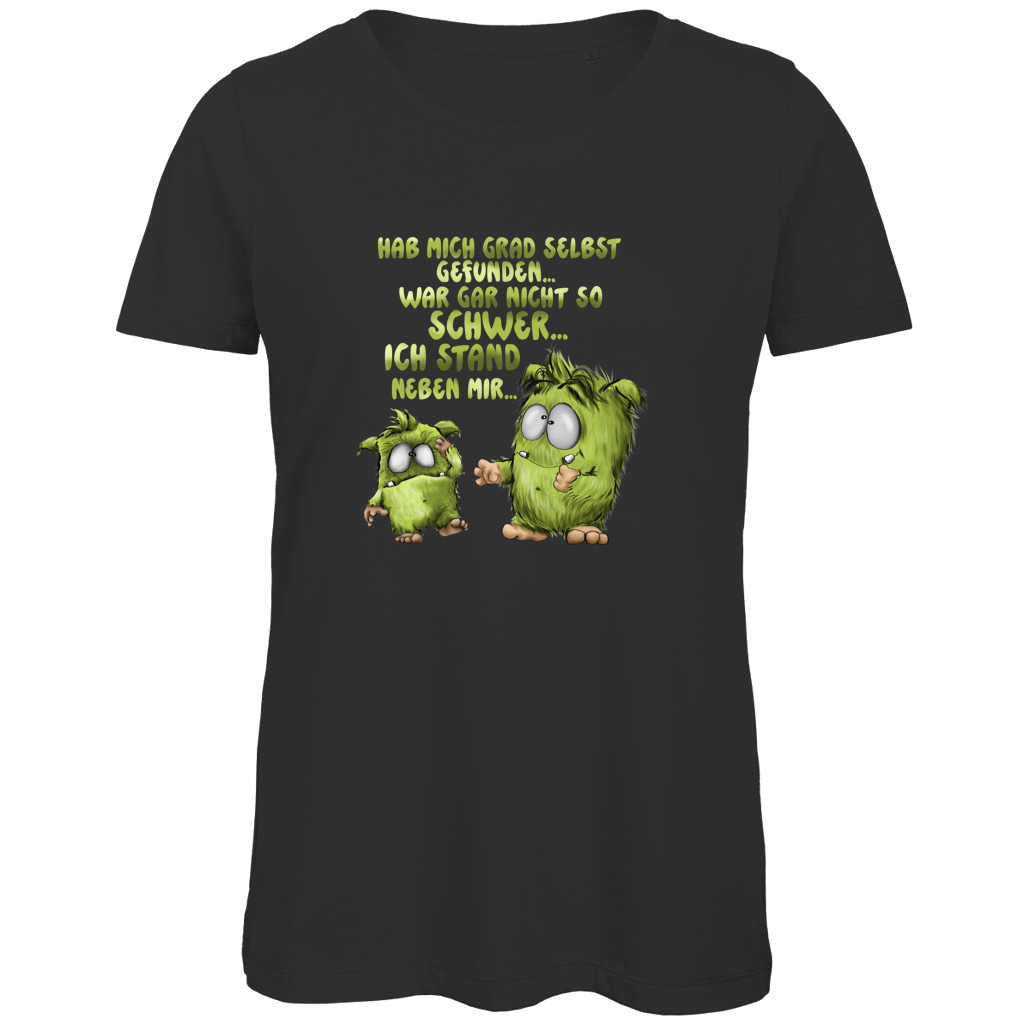 Damen Premium Bio T-Shirt Hab mich grad selbst gefunden…