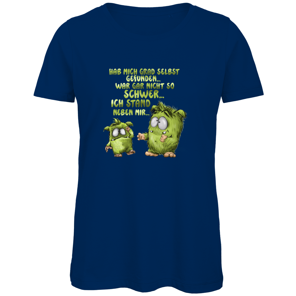 Damen Premium Bio T-Shirt Hab mich grad selbst gefunden…