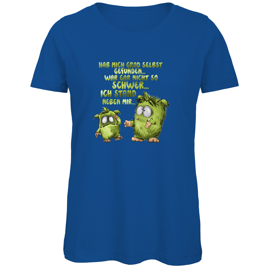 Damen Premium Bio T-Shirt Hab mich grad selbst gefunden…