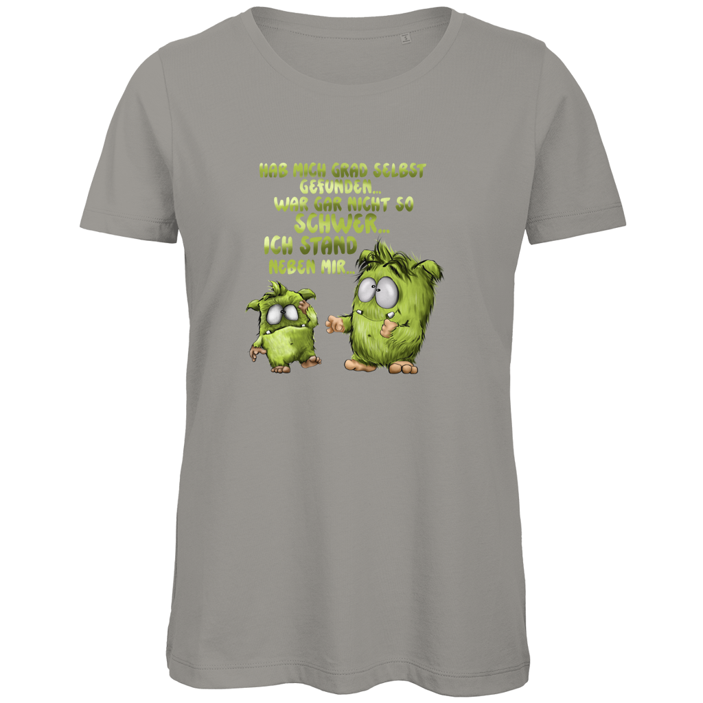 Damen Premium Bio T-Shirt Hab mich grad selbst gefunden…