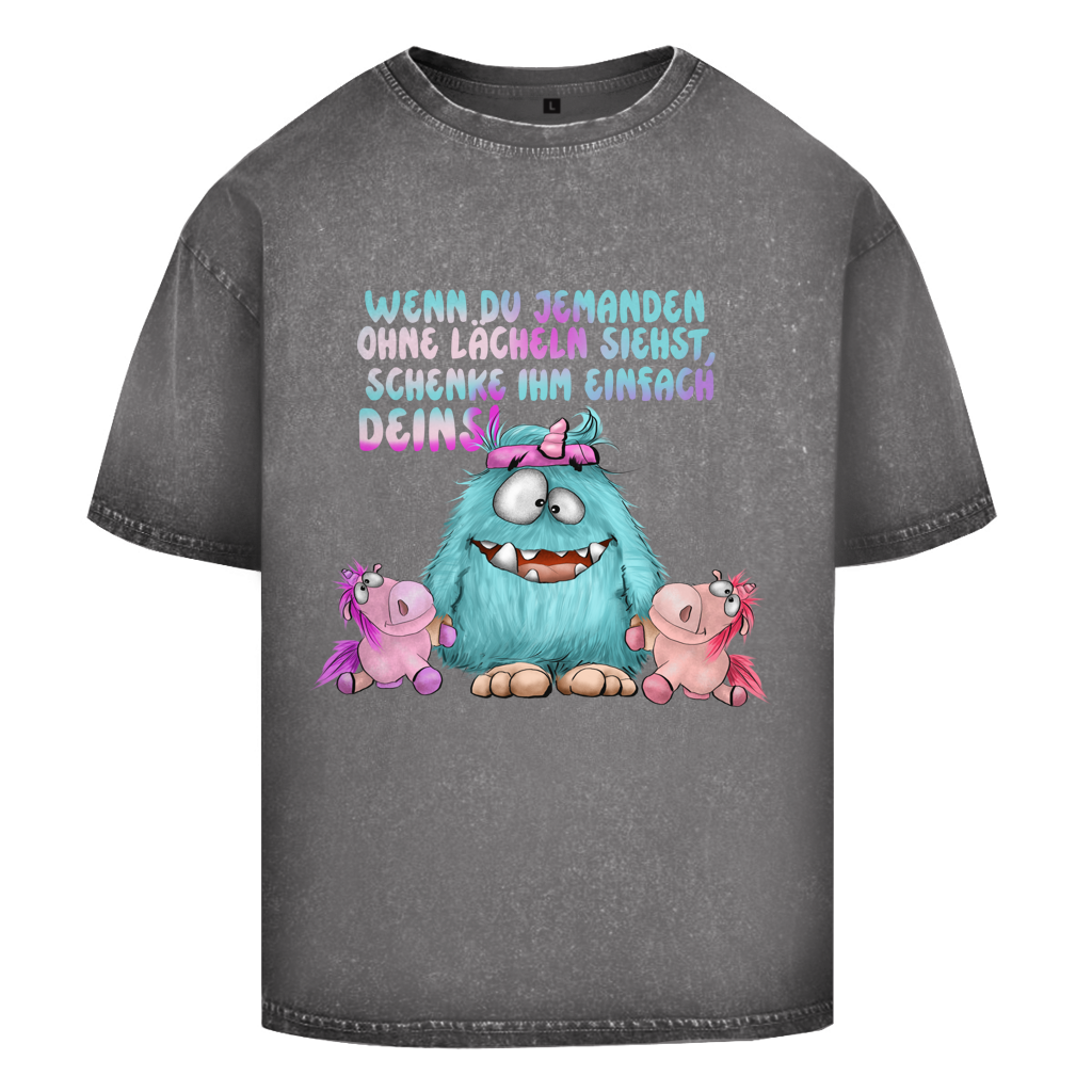 Oversize Washed T-Shirt Laecheln