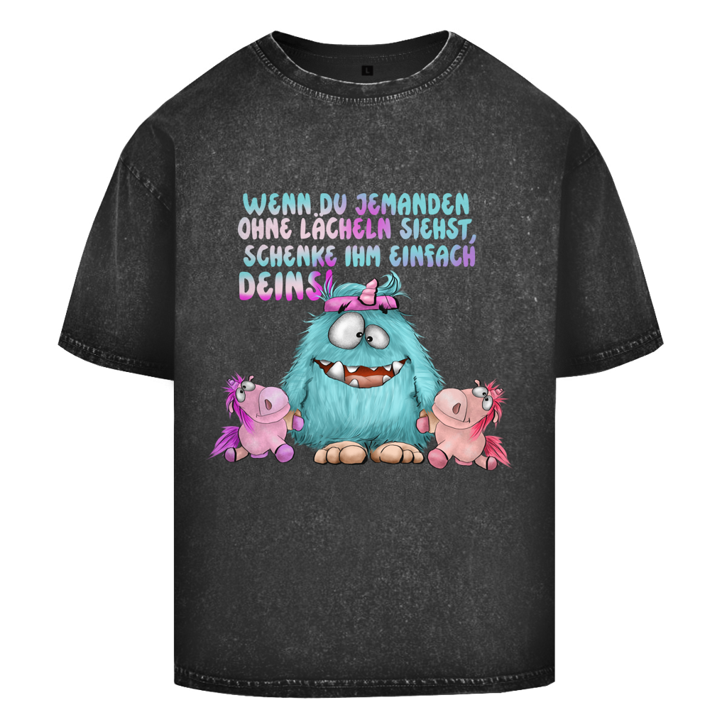 Oversize Washed T-Shirt Laecheln