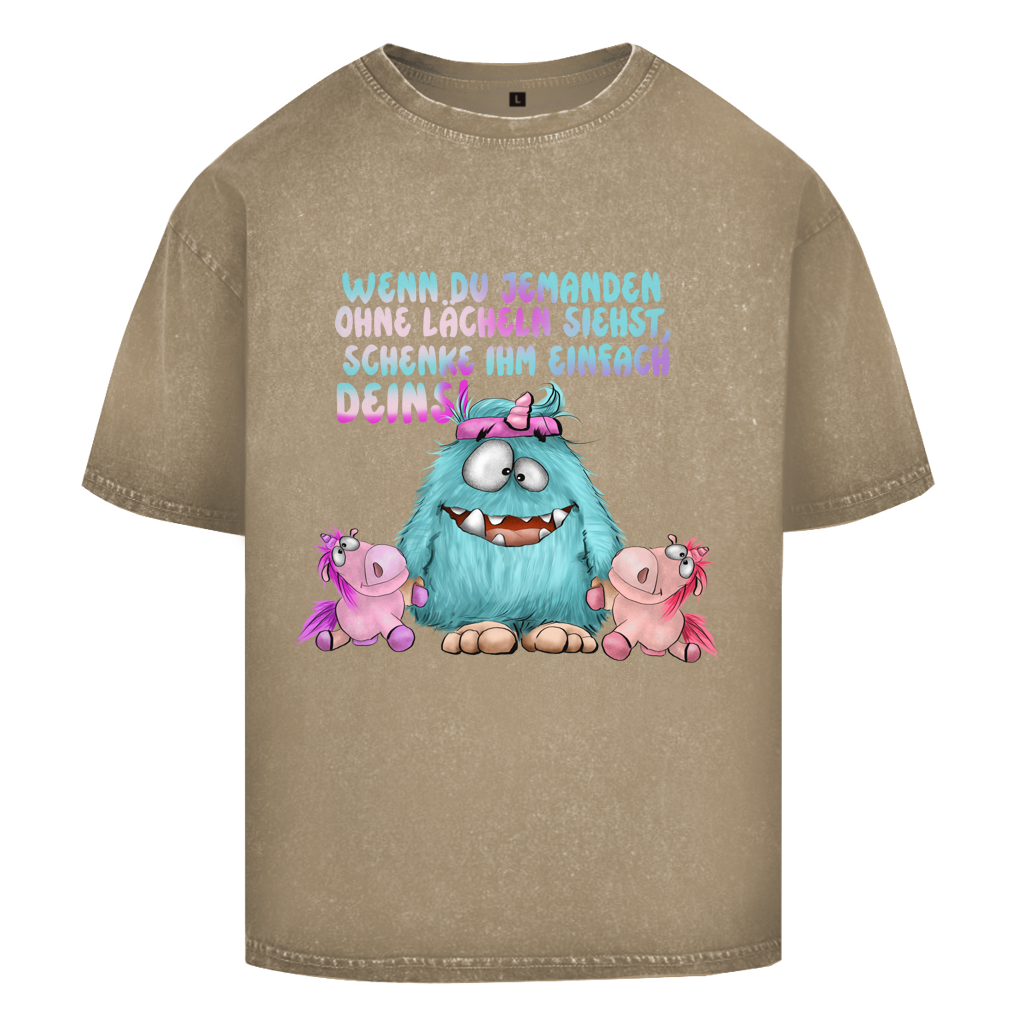 Oversize Washed T-Shirt Laecheln