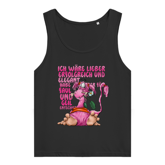 Damen Premium Organic Tank Top Ich wäre lieber erfolgreich und elegant...