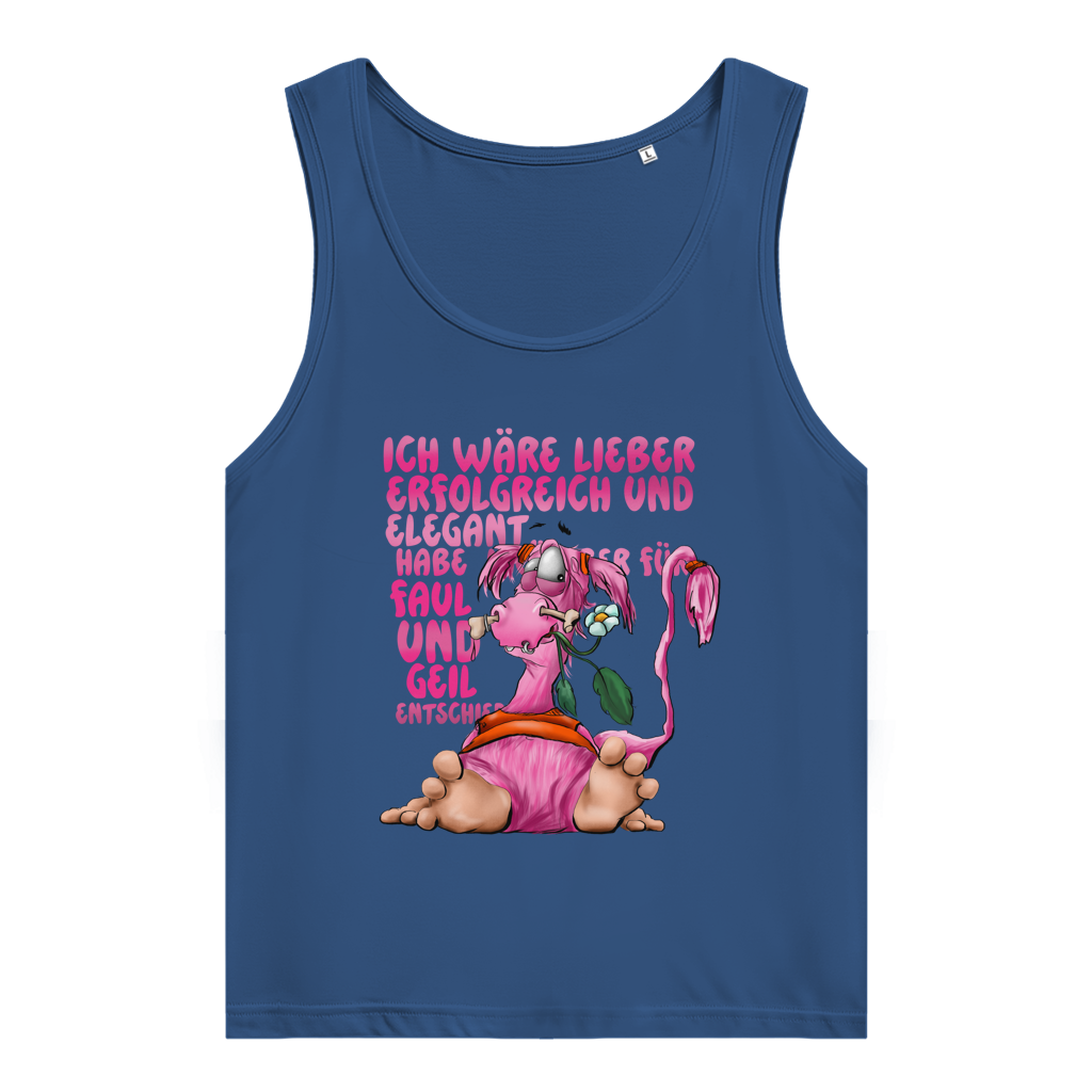 Damen Premium Organic Tank Top Ich wäre lieber erfolgreich und elegant...