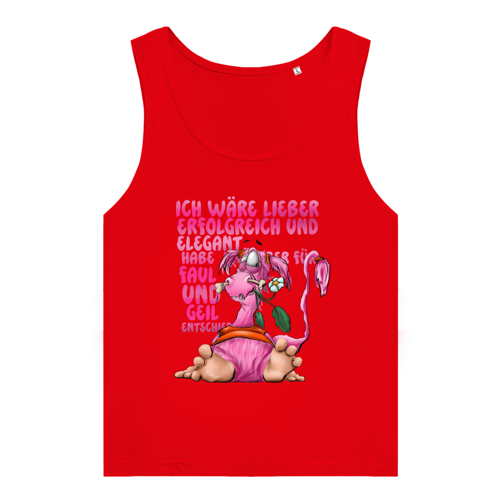 Damen Premium Organic Tank Top Ich wäre lieber erfolgreich und elegant...