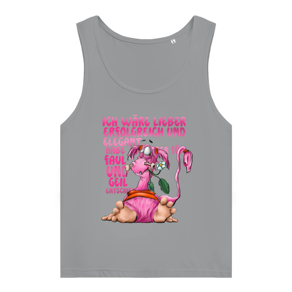 Damen Premium Organic Tank Top Ich wäre lieber erfolgreich und elegant...