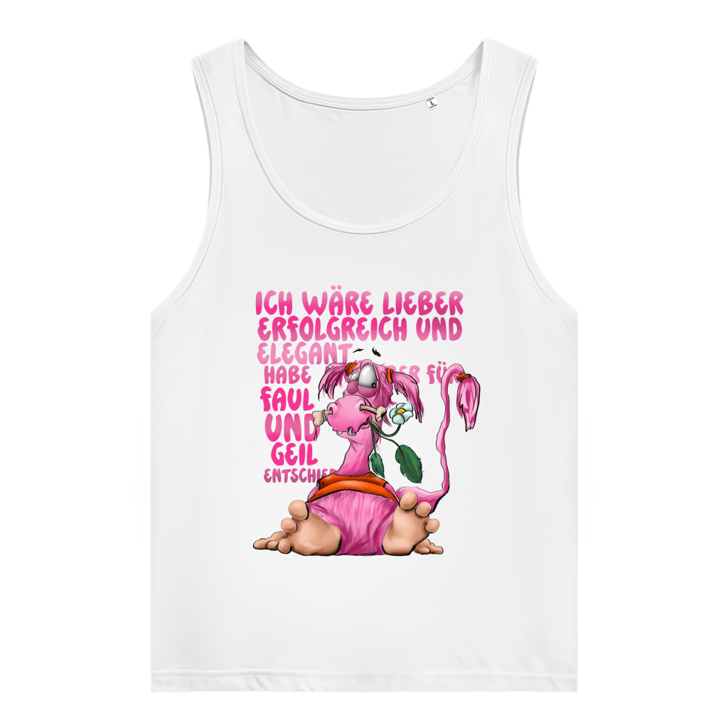 Damen Premium Organic Tank Top Ich wäre lieber erfolgreich und elegant...