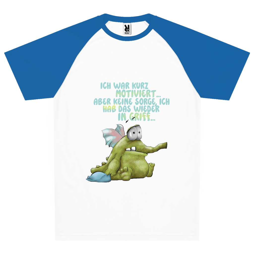 Team Trikot Ich war kurz motiviert, Design 1