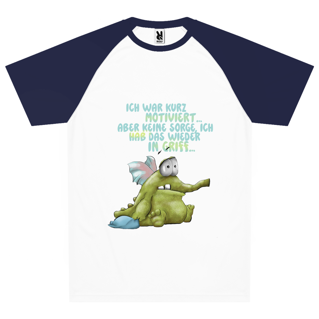 Team Trikot Ich war kurz motiviert, Design 1