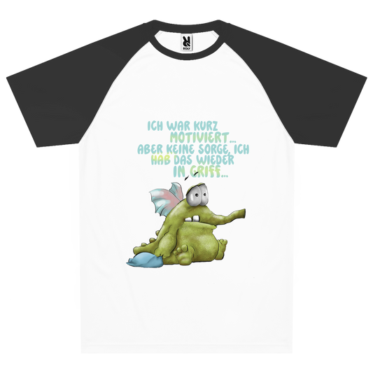 Team Trikot Ich war kurz motiviert, Design 1
