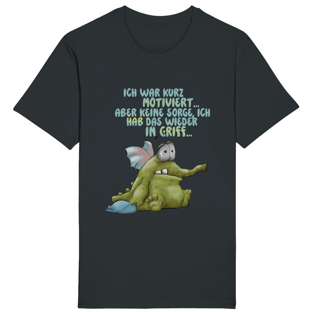ST/ST Rocker T-Shirt Ich war kurz motiviert, Design 1