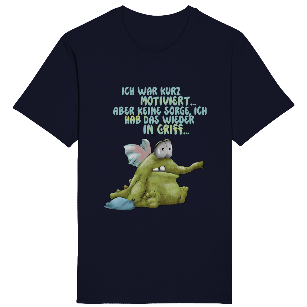 ST/ST Rocker T-Shirt Ich war kurz motiviert, Design 1