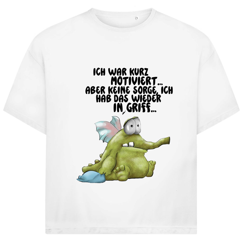 Jack and Jones Oversize T-Shirt Ich war kurz motiviert... Design 2