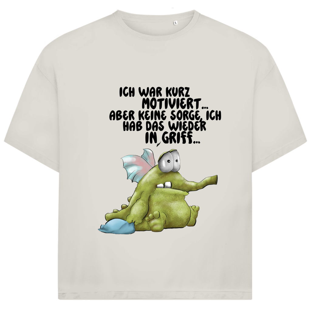 Jack and Jones Oversize T-Shirt Ich war kurz motiviert... Design 2