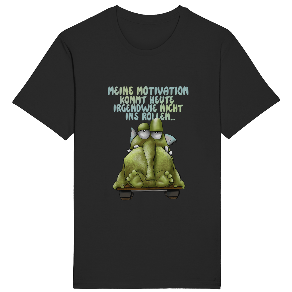 ST/ST Rocker T-Shirt Meine Motivation kommt heute irgendwie... Design 1