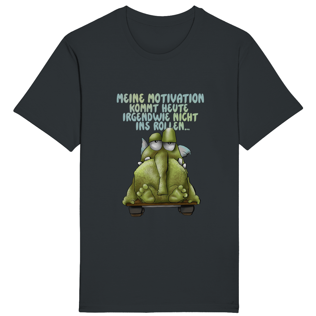 ST/ST Rocker T-Shirt Meine Motivation kommt heute irgendwie... Design 1