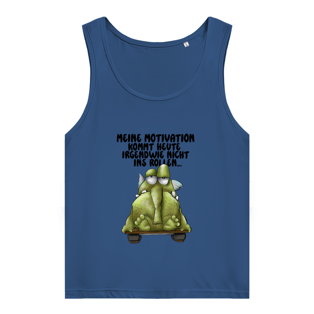 Damen Premium Organic Tank Top Meine Motivation kommt heute irgendwie nicht... Design 2
